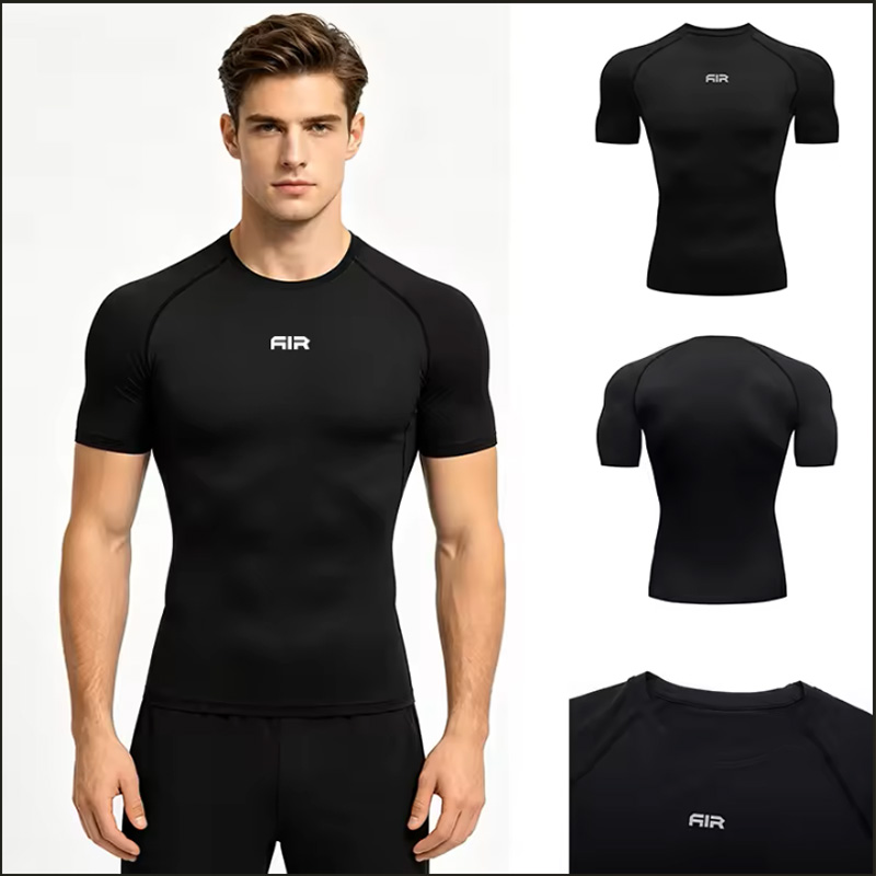 Running Gear Winter - 2026 Compression T Shirt Men Summer