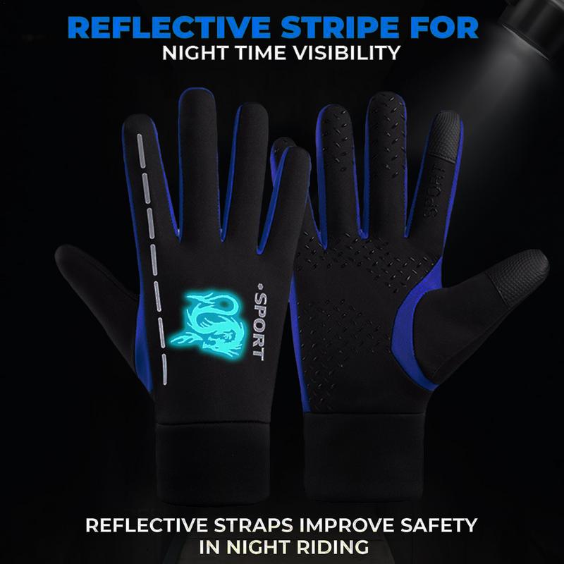 Running Gear In The Cold - Winter Gloves Women Warm Safety Gloves