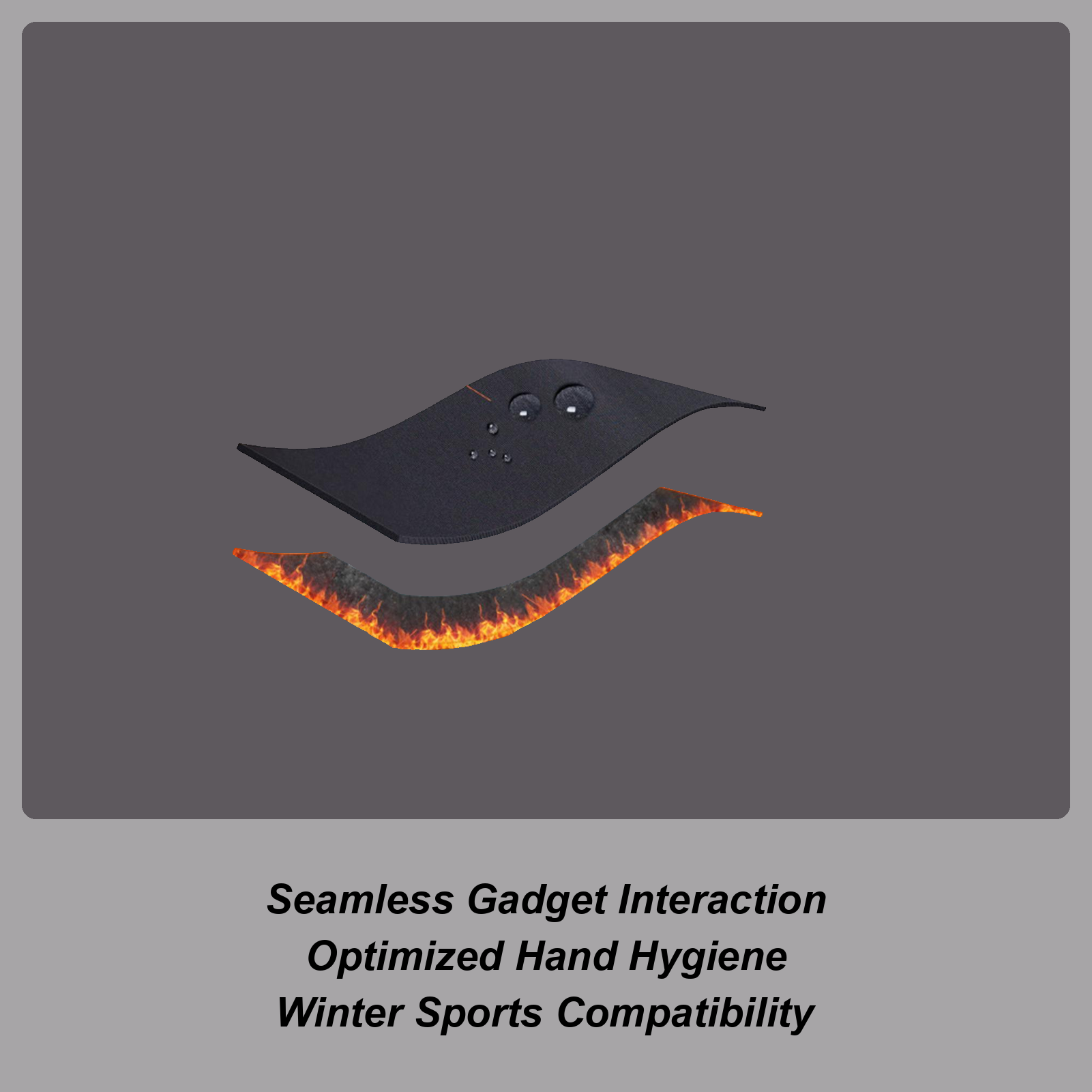 Running Gear In The Cold - Winter warm Gloves Windproof Touchscreen Cold