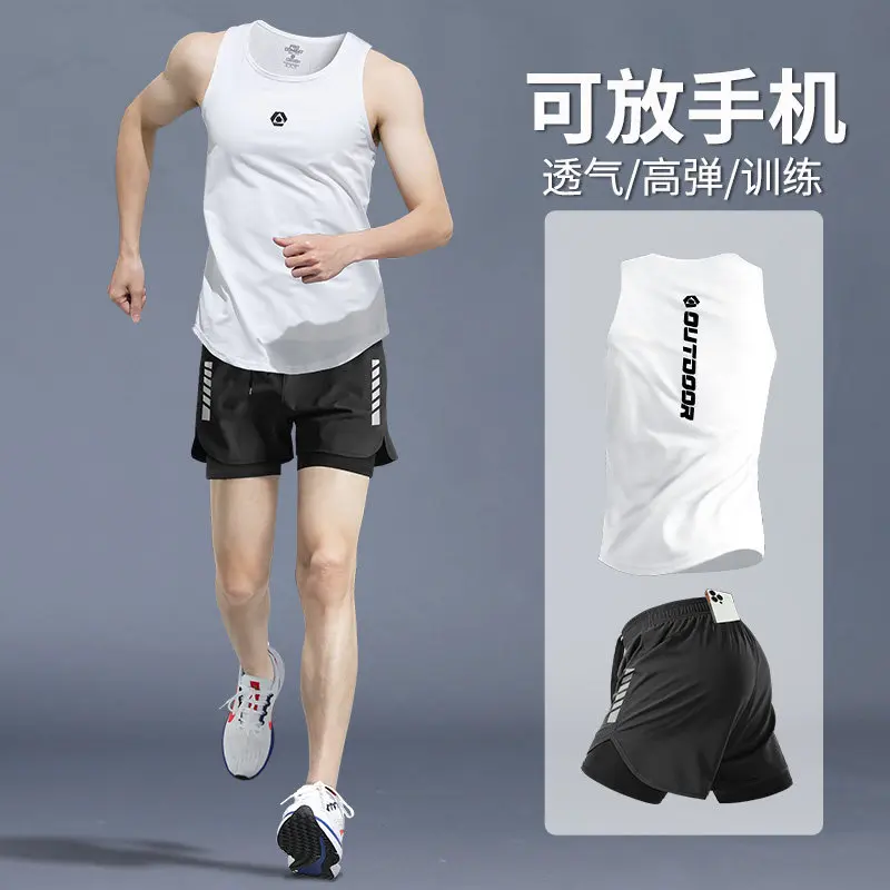 Running Gear For Marathon - Men's Summer Running Set - Professional