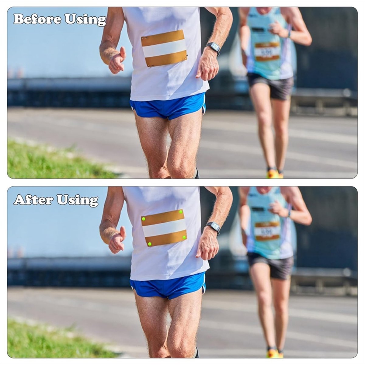 Running Gear For Marathon - ABJX 12Pcs Running Bib Clips Marathon