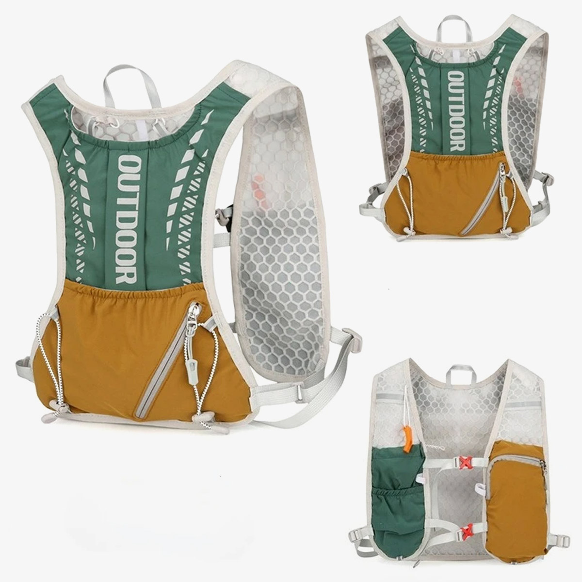 Running Gear For Marathon - Professional Cross-Country Running Vest Backpack, Water
