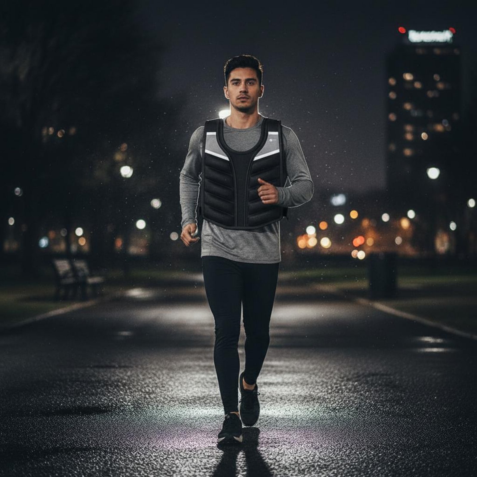 Running Gear Design - Weighted Vest Invisible Design Running Weight