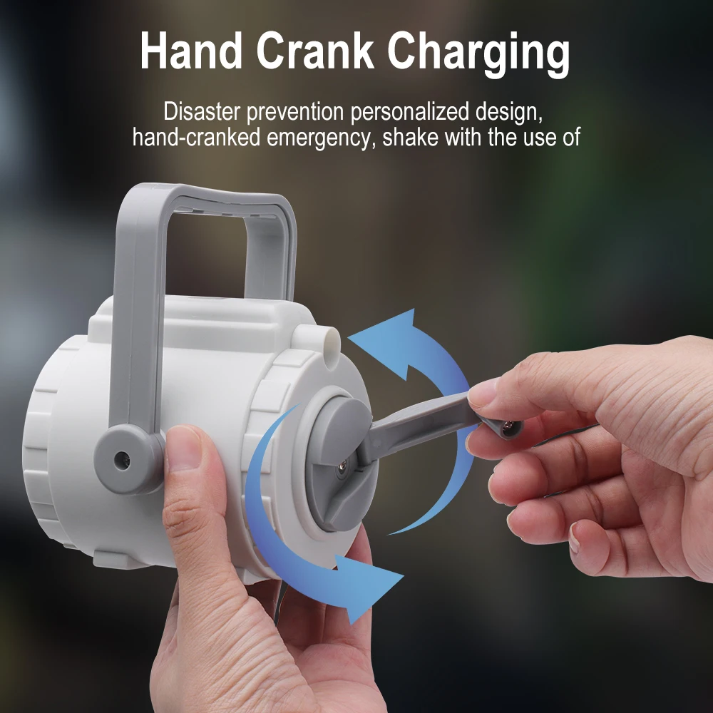 BORUiT Hand Crank LED Camping  - đánh giá và giá Running Gear Of The Year