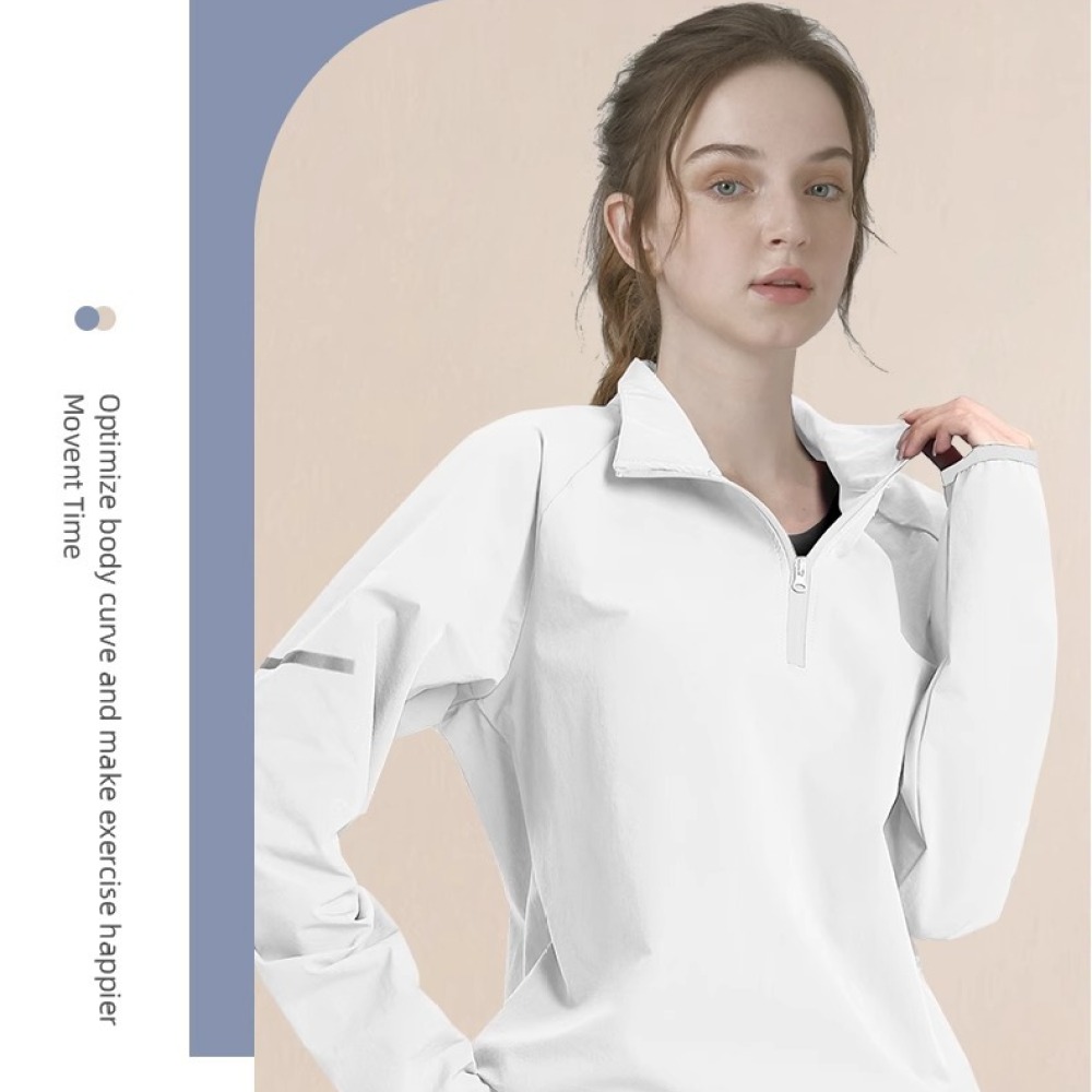 Mens Half Zip Long Sleeve T-Sh - đánh giá và giá Running Gear Autumn