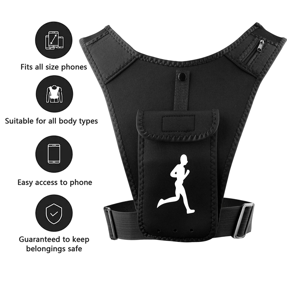Adjustable Running Vest Phone  - đánh giá và giá Running Gear Hydration