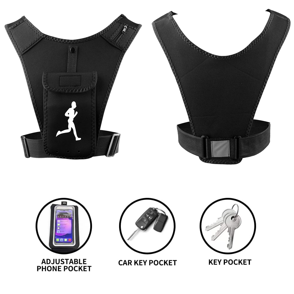 Adjustable Running Vest Phone  - đánh giá và giá Running Gear Hydration