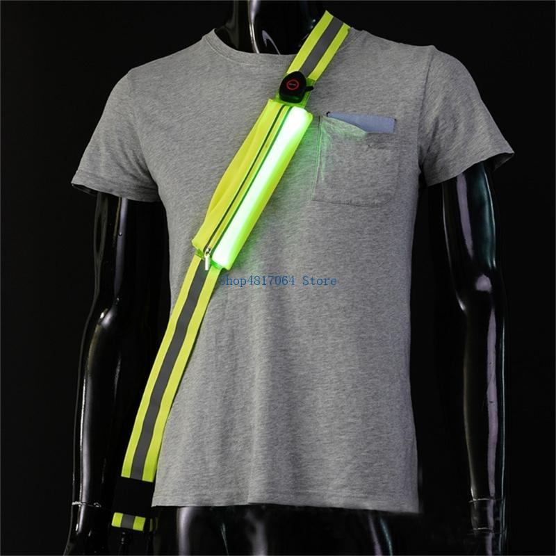T3LB Đai phản quang có đèn LED - đánh giá và giá Running Visibility Gear