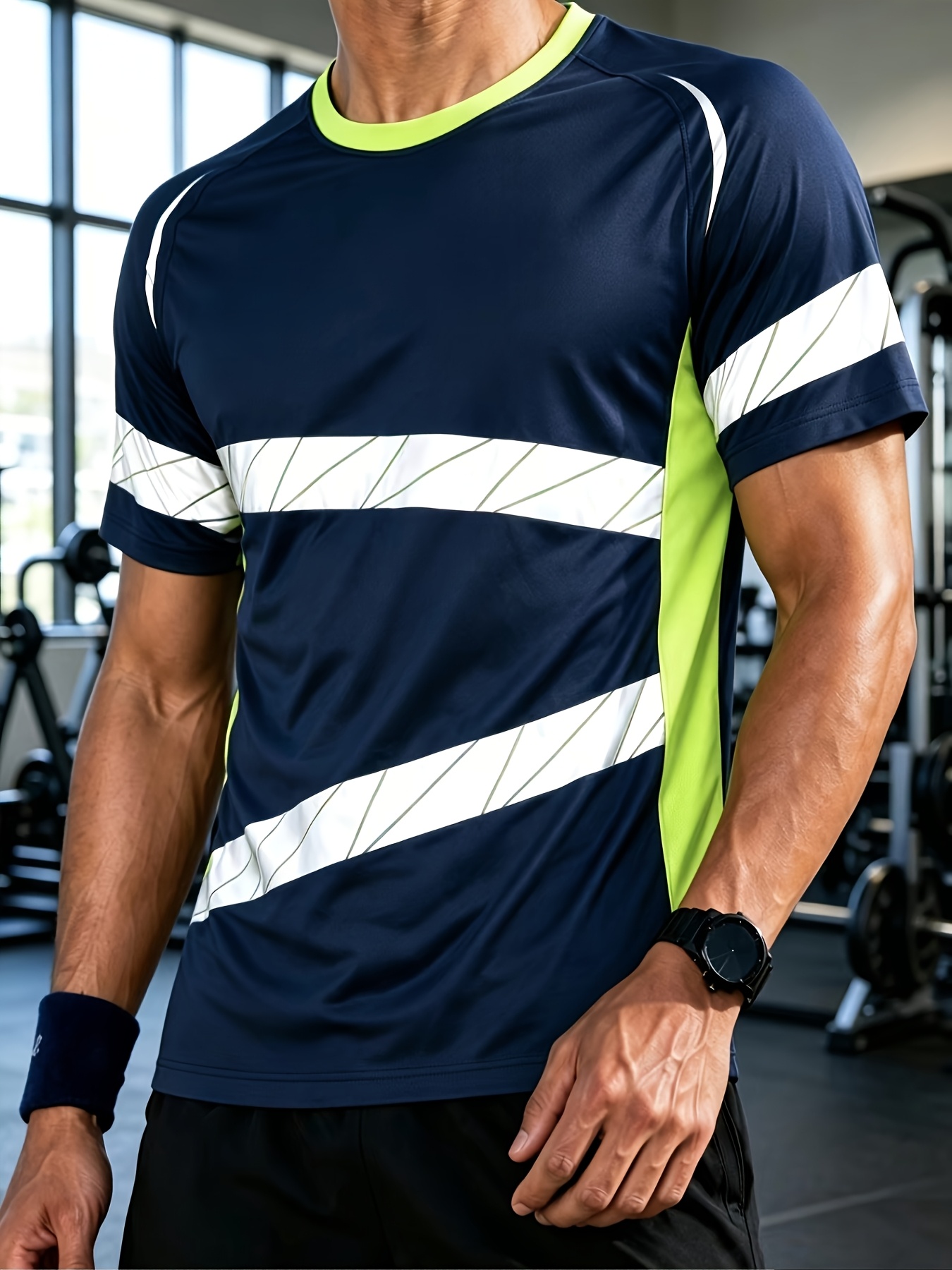 Men Sports Short Sleeve T-shir - đánh giá và giá Running Gear Winter