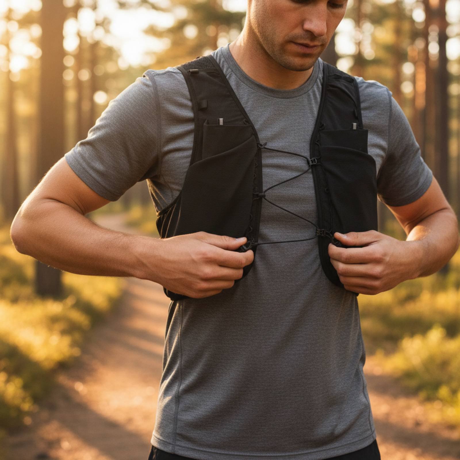 Lightweight Running Vest Excep - đánh giá và giá Running Gear Autumn