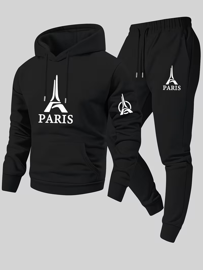 Paris Men's Urban Casual Two-P - đánh giá và giá Running Gear Autumn