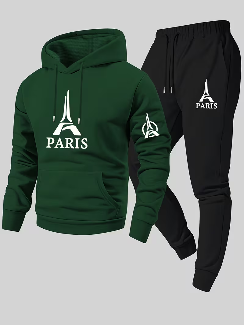 Paris Men's Urban Casual Two-P - đánh giá và giá Running Gear Autumn