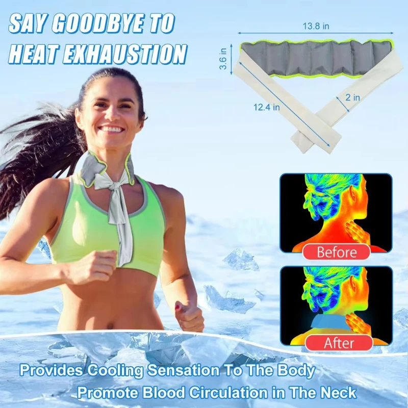 Cooling Ice Scarf for Neck Col - đánh giá và giá Running Gear In The Cold
