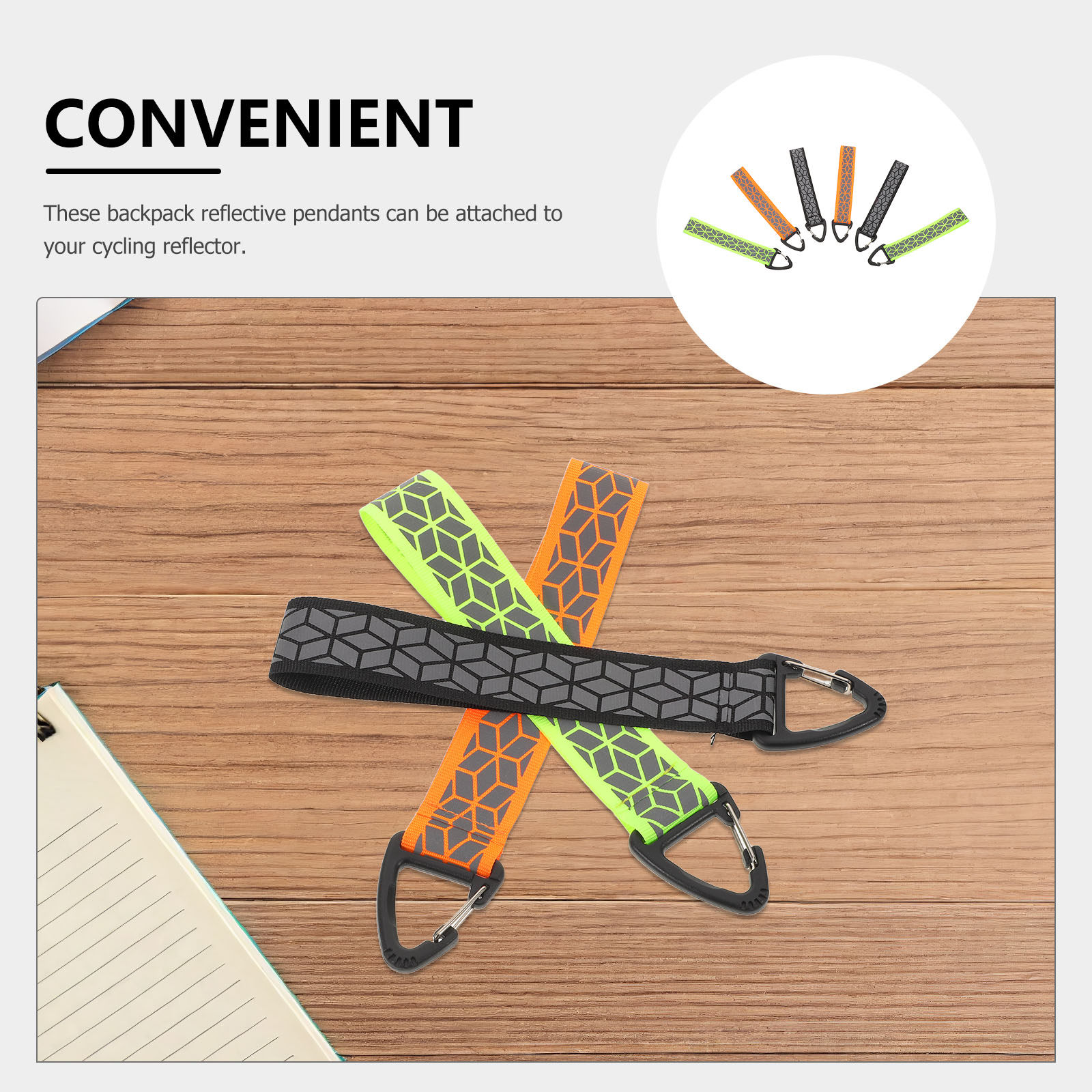 6Pcs Reflective Outdoor Keycha - đánh giá và giá Running Visibility Gear