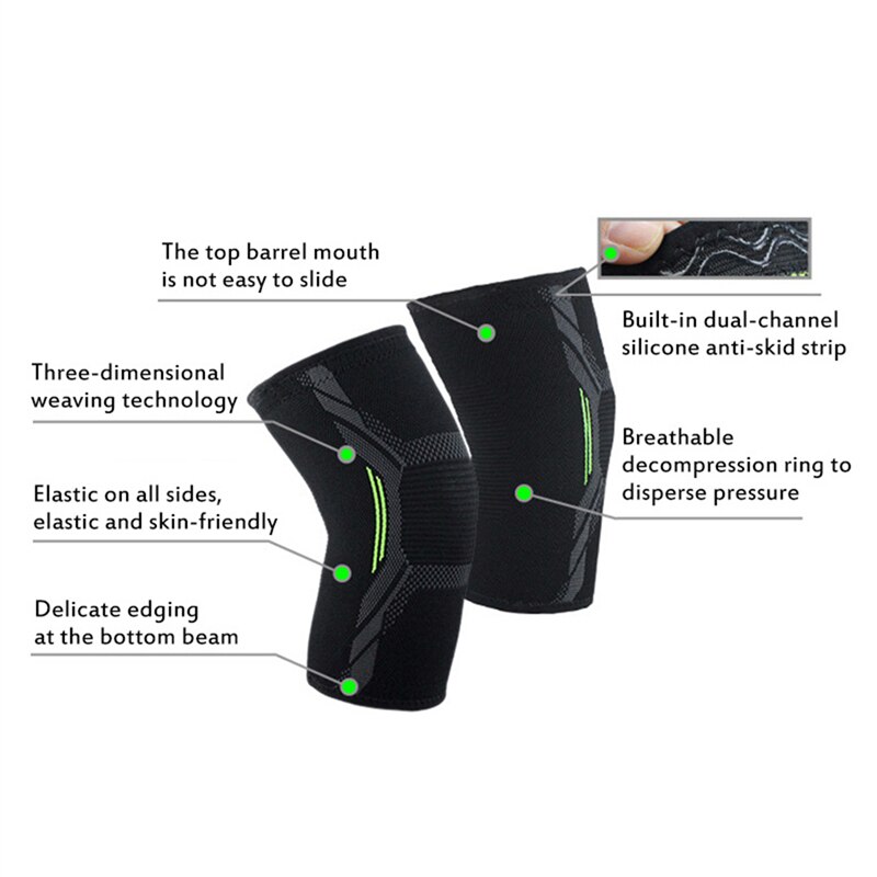 Duy nhất đầu gối Pad dệt kim n - đánh giá và giá Running Gear In The Cold