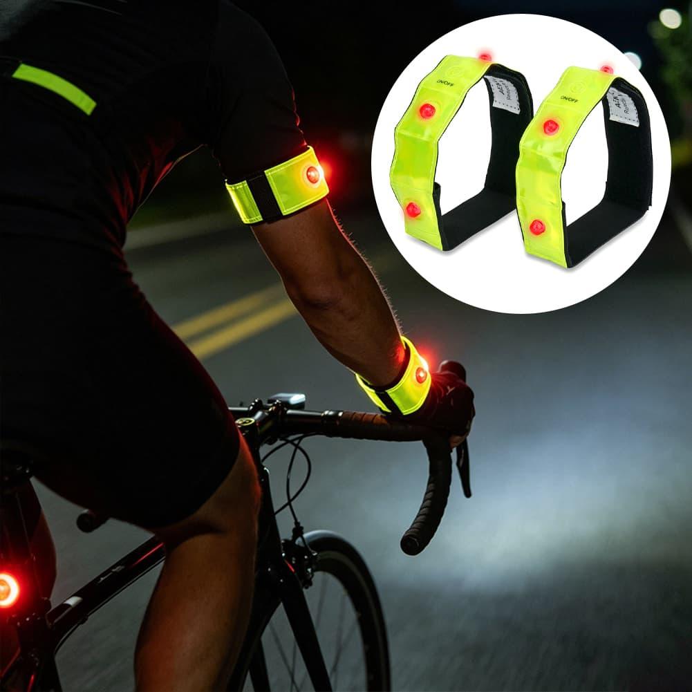 LED Reflective Armband With Fl - đánh giá và giá Running Visibility Gear