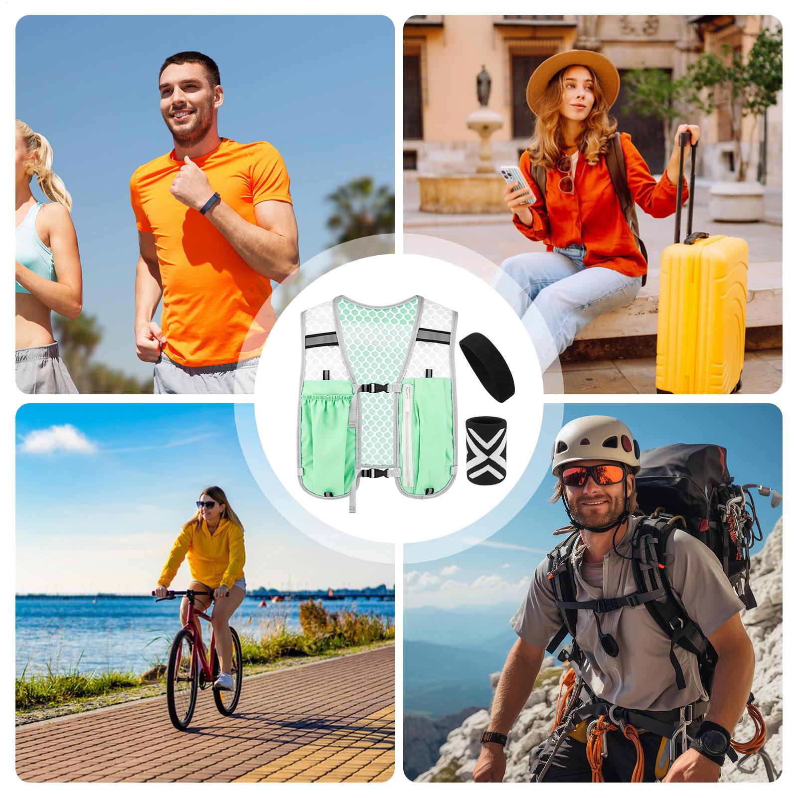 Running Safety Vest Sports Hyd - đánh giá và giá Running Gear Hydration