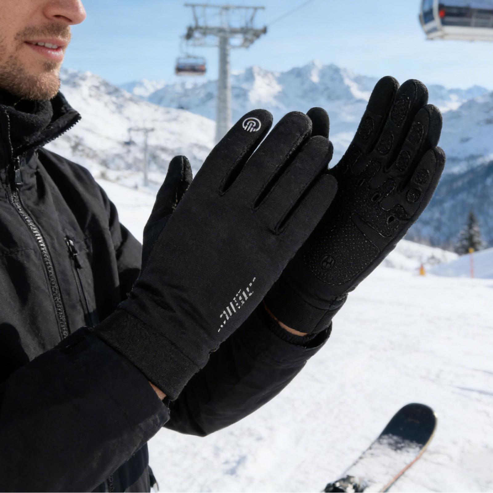 Winter Biking Gloves Full Fing - đánh giá và giá Running Gear In The Cold