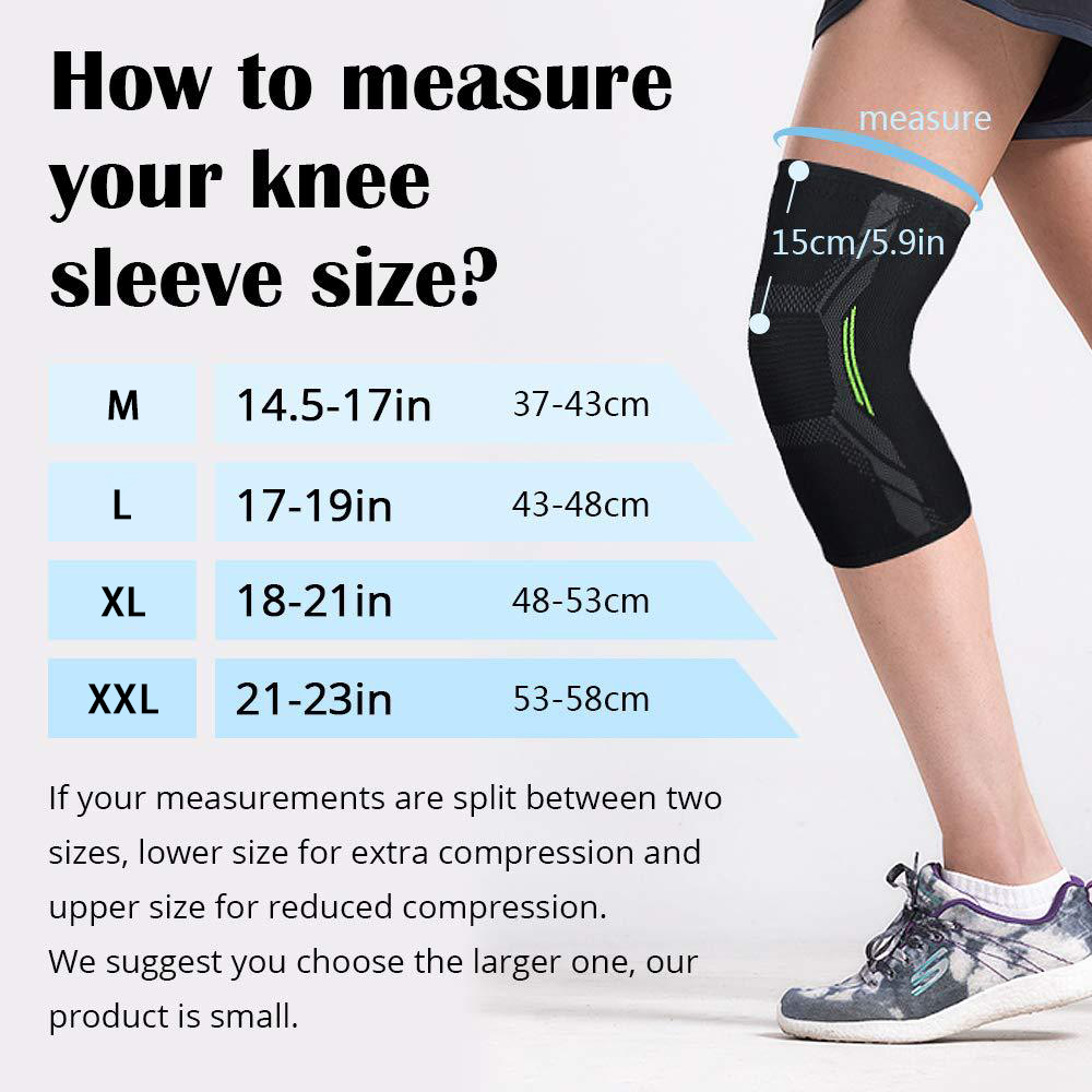 Single Knee Pad Knitted Nylon  - đánh giá và giá Running Gear In The Cold
