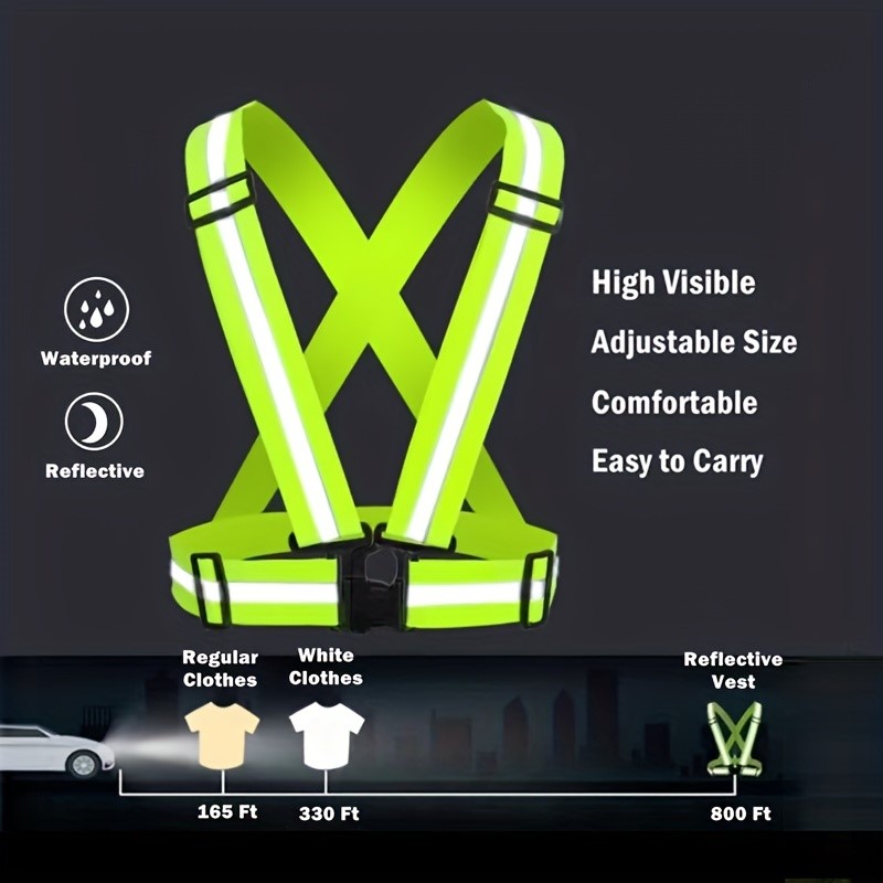 High Visibility Reflective Saf - đánh giá và giá Running Visibility Gear