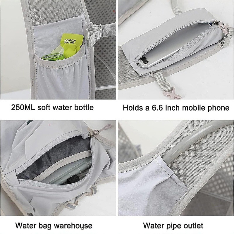 Ultra-Light Hydration Vest Bac - đánh giá và giá Running Gear Hydration